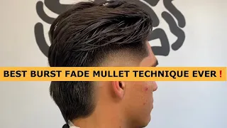HOW TO DO A BURST FADE MULLET voice over tutorial