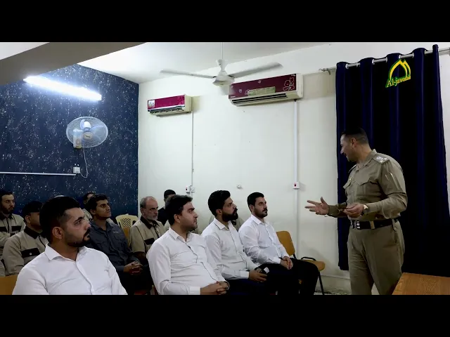 ⁣دورة السلامة العامة السابعة التي نظمتها وحدة التدريب والتأهيل العلمي