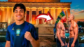 SEGUNDO DIA NO UFC CASA BRANCA | COLETIVA E ENCARADA