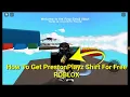 How To Get PrestonPlayz Merch For Free On Roblox