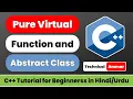 Abstract Class and Pure Virtual Function in C C Tutorial for Beginners