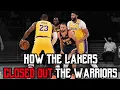The Fourth Quarter Basketball CHESS Match Between The Los Angeles Lakers And Golden State Warriors
