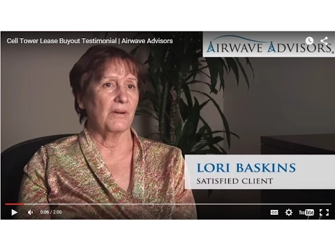 Cell Tower Lease Buyout Testimonial | Airwave Advisors