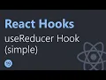 React Hooks Tutorial 19 useReducer Simple State Action English