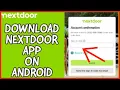 How to Download Nextdoor App on Smartphone Install Your Nextdoor App on Android 2024