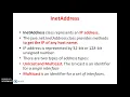 InetAddress Class in java net Package