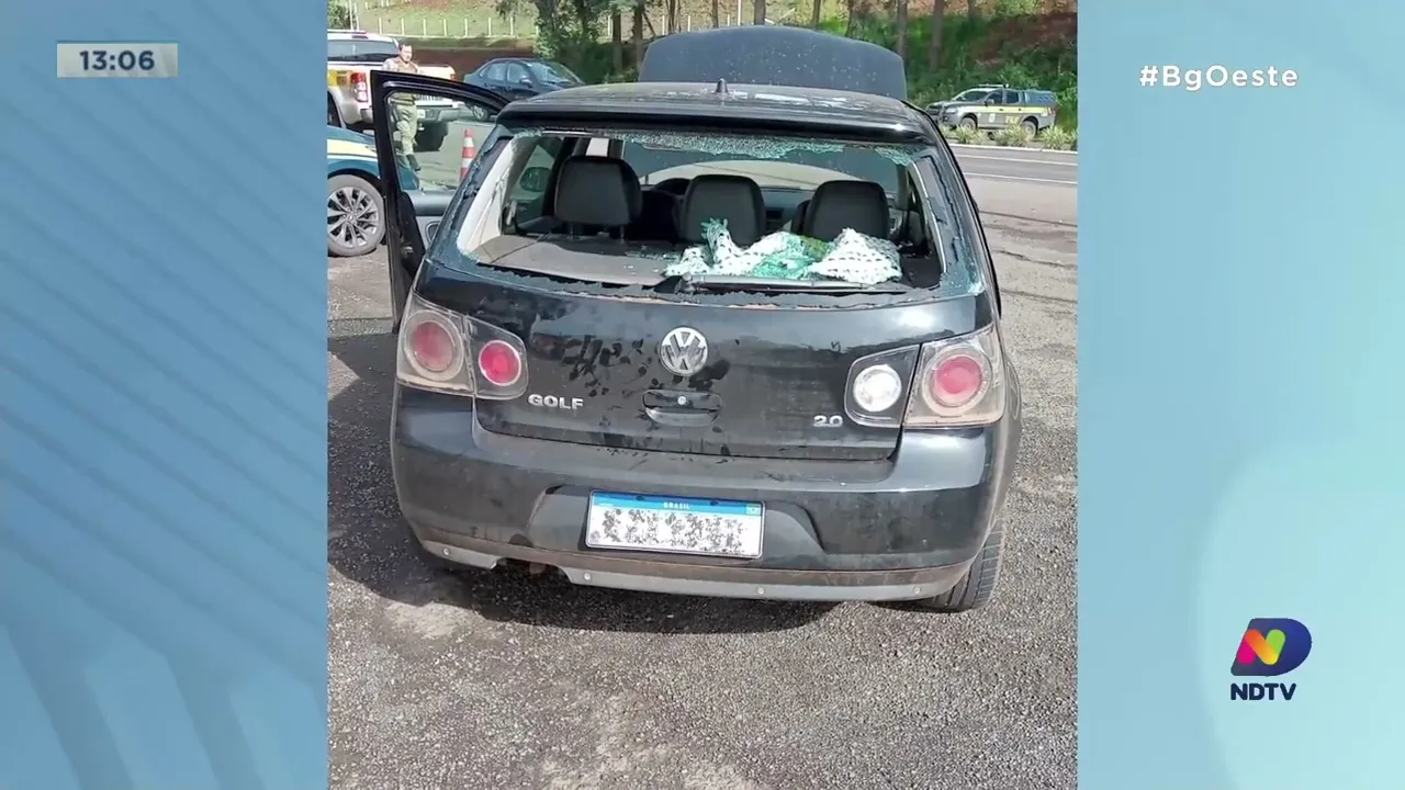 Dupla que roubou carro no Paraná é presa após troca de tiros com a Polícia em Concórdia