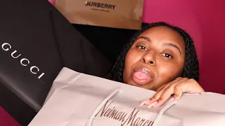 LUXURY HAUL GUCCI BURBERRY NEIMAN MORE