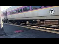 West Concord MA MBTA Commuter Rail 1064 Outbound to Fitchburg at West Concord Station