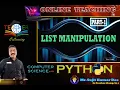 List manipulation Python Part-1