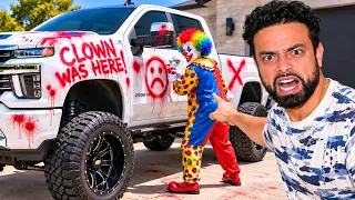 EL PAYASO DE LA DEEP WEB REGRESÓ Y DESTRUYÓ MI CAMIONETA 😱🤡