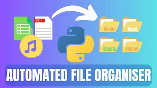 How to Organise Files by Type in Python using OS and Shutil Beginner Friendly Tutorial
