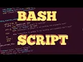 BASH SCRIPT TUTORIAL