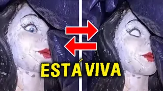 12 Estatuas y muñecos que fueron captados moviéndose