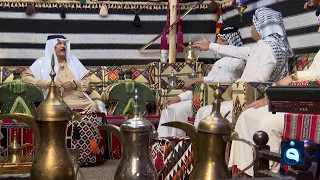 لكا ابن اخته وحيد ودمعت عيناه قصة واقعية يسردها الشاعر معتز الكعبي ويجسدها على شكل أهزوجة 