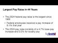 2024 Federal Pay Raise