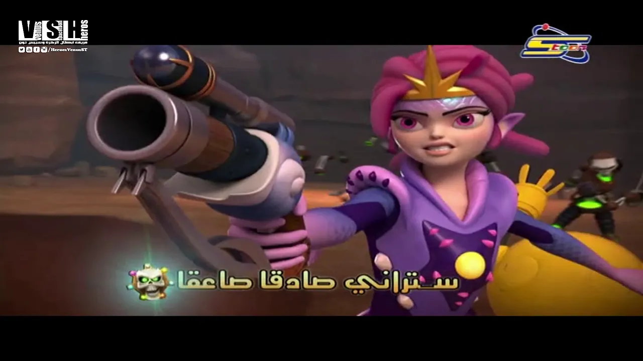 شارة البداية والنهاية zak storm - سبيستون