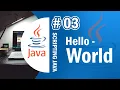 Java 03 - Menampilkan Teks Hello World