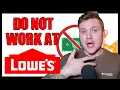 Lowe s Is In Trouble How Is This Legal Employees Message Me Lowes