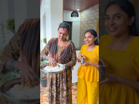 Mazhaiku Arumaiyaana Soruu , Vathakuzhambu Kudumbama Saaptom 🤤🍅 #ad #poojaskitchen #shorts