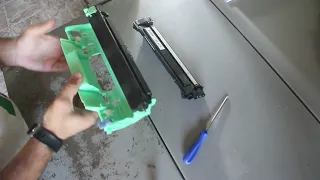 Aprenda a Recaregar e Resetar Toner Tn-1060 Da Brother HL-1202 em português