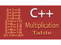 Multiplication Table In C