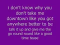 lady antebellum-downtown lyrics