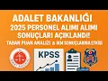 Download Lagu Adalet Bakanlığı Personel Alımı 2025 /Taban puan Analizi /Sonuçlar Ne zaman açıklanır?