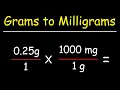 Download Lagu Hoe u van gram naar milligram kunt converteren - g naar mg