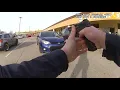 Bodycam shows Columbus sergeant getting hit by stolen vehicle firing shots at suspect