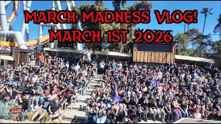 Knott s Scary Farm March Madness VLOG March 1st 2026
