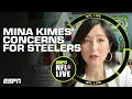Mina Kimes raises a concern about the Steelers defensive depth at linebacker NFL Live