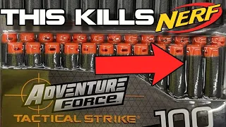 NERF IS IN TROUBLE Adventure Force Short Darts REVEALED