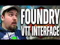 Foundry VTT Interface Tutorial