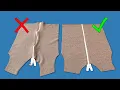 Download Lagu A sewing trick how to sew a zipper correctly without waves