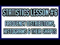 Statistics Lesson Histograms