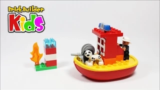 Lego DUPLO 10591 Fire Boat – Lego Speed Build for Kids