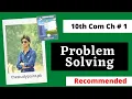 Matric Part - 2 Problem Identification Problem Solving Method 10th Class Computer Ch 1
