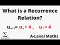 Recurrence Relations A-Level Maths