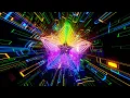 Download Lagu 4K Screensaver | Abstract Neon Lines Move in Space – Psychedelic VJ Loop (No Sound)