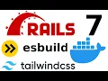 Rails 7 Switch Webpacker with esbuild While Using Tailwind and Docker
