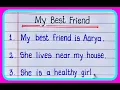 Download Lagu Essay on my best friend 20 lines || My best friend essay