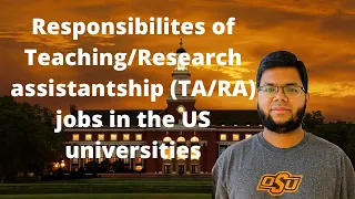 Responsibilities of assistantship jobs in the US universities LISU EP 04