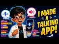 I Made a TALKING App MIT App Inventor for Kids