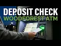 How to Deposit Check Woodforest ATM Woodforest ATM Check Deposit Woodforest ATM Check Deposit