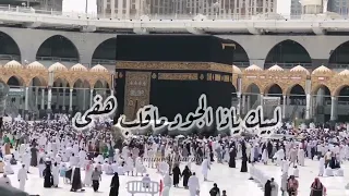 انا لست في الحجاج يارب الورى لكن قلبي في المحبة كبرا دندنها