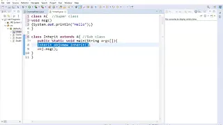 CORE JAVA - P4 CSE61 Subclass Usage CSE Department