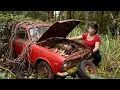 Can Complete Restoration Fix Rotted Lamborghini After Big Forest Crash?