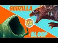 Lagu GODZILLA versus BLOOP | Geanimeerd gevecht in 4K | Wie is de koning van de oceaan?