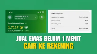 langsung masuk rekening cara jual emas di aplikasi tring by pegadaian investasi emas digital